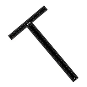 T Square T Ruler regla de metal en T de 18 pulgadas_1