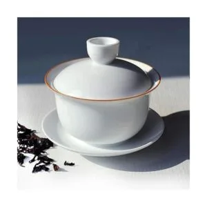 Porcelain Gaiwan Juego de platillos de tazón de té 7_5