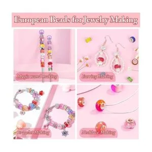 223 cuentas de cristal de agujero grande para hacer joyas_6