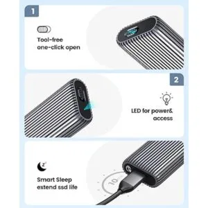 ORICO M.2 NVMe SSD Adaptador de aluminio sin_6