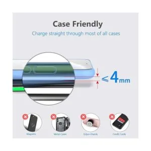 yootech Cargador inalámbrico almohadilla de carga_5