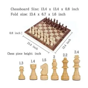 Juego de ajedrez juego de tablero de ajedrez de madera_2