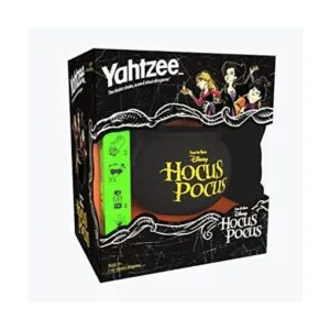 YAHTZEE Disney Hocus Pocus Taza coleccionable de dados_1