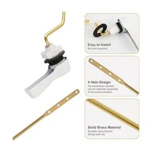 Paquete de 2 manijas universales de montaje lateral para_3