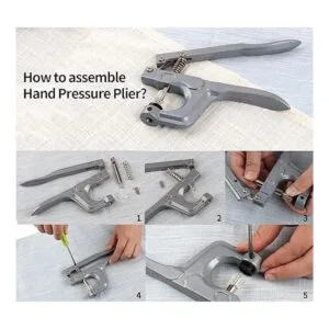 Lemonfilter Juego de 400 cierres a presión alicates a_6