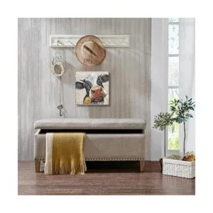 Cuadros rústicos de vaca para decoración de pared lienzo_6