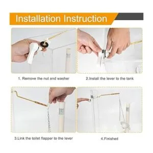 Paquete de 2 manijas universales de montaje lateral para_6