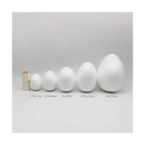 Crafjie Huevos de espuma de poliestireno para_2