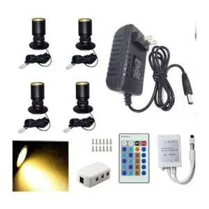 Jorunhe Lámpara LED blanca de 1.5 W para gabinete de_1