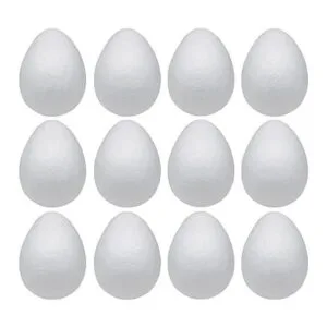 Crafjie Huevos de espuma de poliestireno para_1