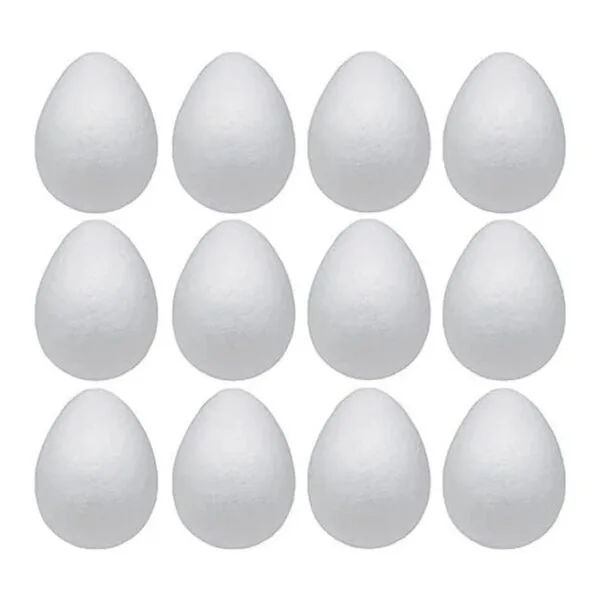 Crafjie Huevos de espuma de poliestireno para_1