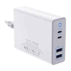 Cargador USB de 4 puertos bloque de cargador rápido_1