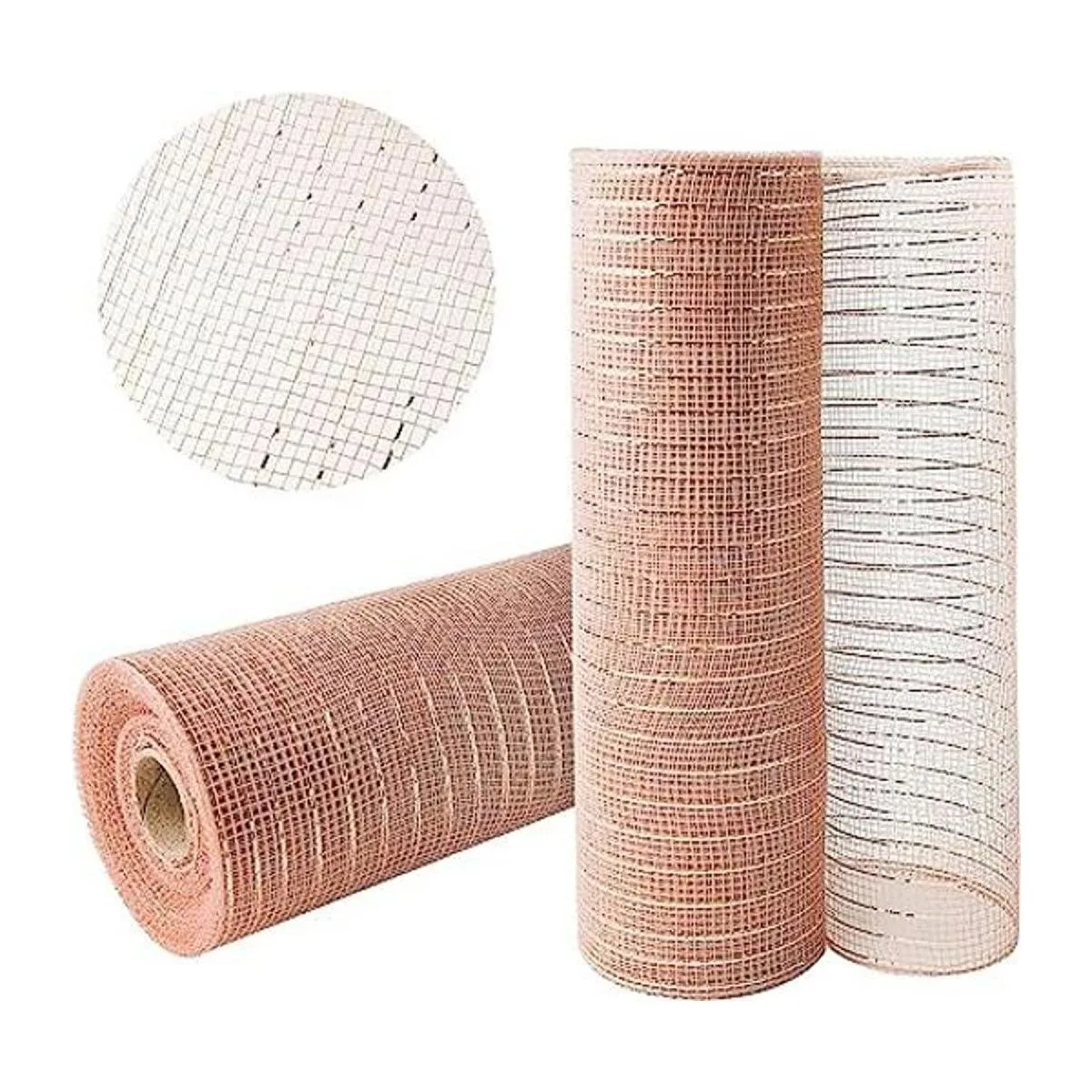 GouZaaK 2 rollos de malla decorativa de alambre de_1