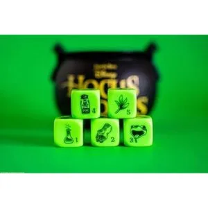 YAHTZEE Disney Hocus Pocus Taza coleccionable de dados_5