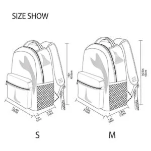 Krafig Mochila de baloncesto roja y negra para niños y_3