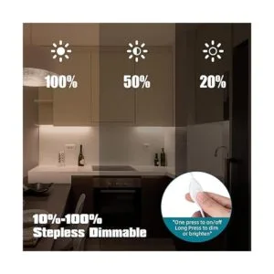 Iluminación LED para debajo del gabinete 2 luces_3