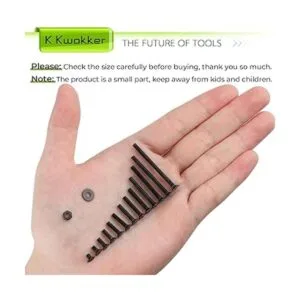 K Kwokker Juego surtido de 1023 tornillos M3 13_6