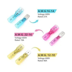 PRECIHW 250 conectores de pala termoencogible conectores_2