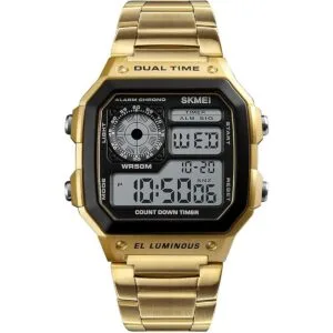 PASOY Reloj digital multifunción para hombre con alarma de_2