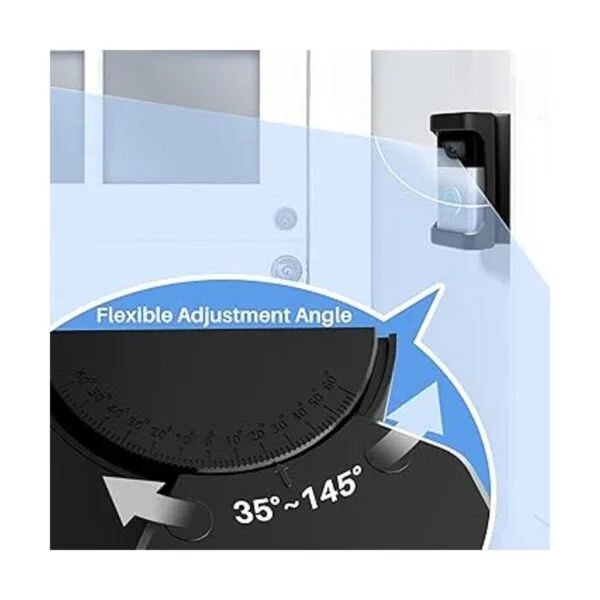 COOLWUFAN Ajustable 35 a 135 grados Soporte de ángulo_5