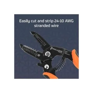 Paladin Tools Pelacables y cortador de alambre de 10 a 24_2