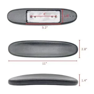 Juego de sillas de repuesto para reposabrazos de_3