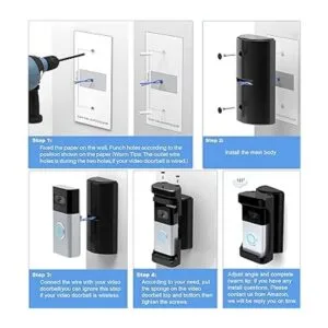 COOLWUFAN Ajustable 35 a 135 grados Soporte de ángulo_7