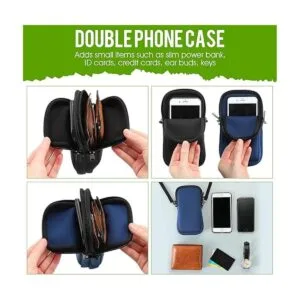 Zhehao Paquete de 2 fundas de neopreno dobles para_3