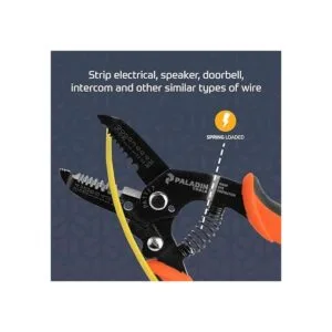 Paladin Tools Pelacables y cortador de alambre de 10 a 24_4