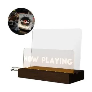 Lighting Now Play Soporte de discos de vinilo estante de_2