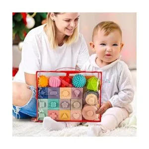 Springflower Juguetes Montessori 3 en 1 para bebés de 0 a_6