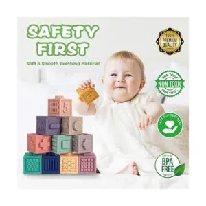 Springflower Juguetes Montessori 3 en 1 para bebés de 0 a_3