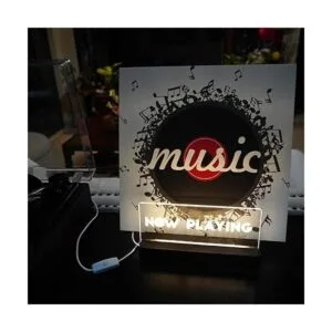 Lighting Now Play Soporte de discos de vinilo estante de_3