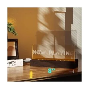 Lighting Now Play Soporte de discos de vinilo estante de_6