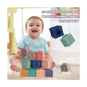 Springflower Juguetes Montessori 3 en 1 para bebés de 0 a_4