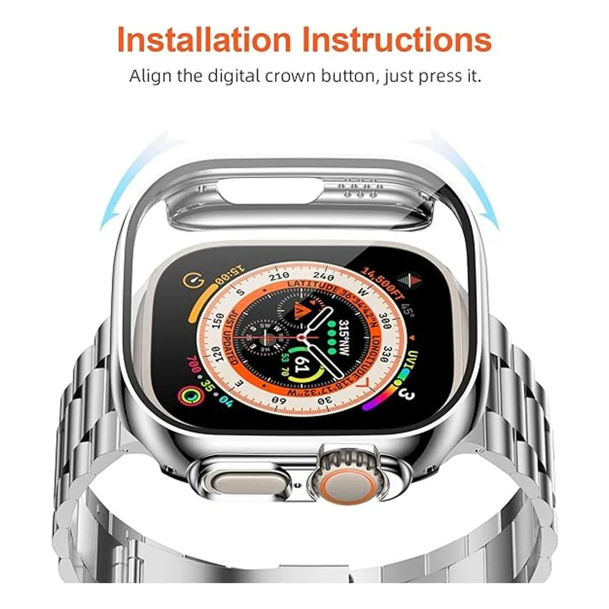 iiteeology Compatible con Apple Watch Band Ultra de 1.929_5