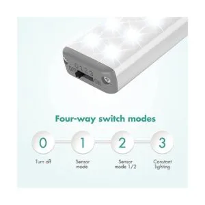 Luz LED de armario activada por movimiento 28 luces LED_4