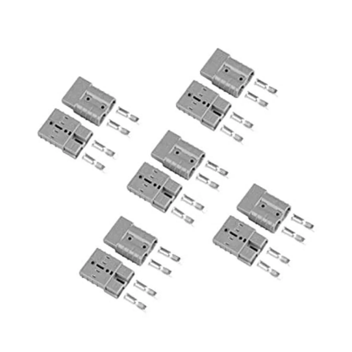 5 pares 10 piezas batería de alimentación 50 amperios_1