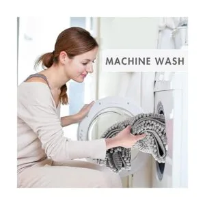 Yimobra Juego de 2 alfombras de inodoro y tapetes de baño_6