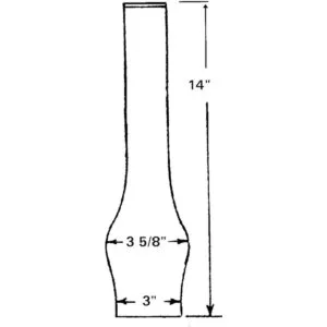 B P lámpara 3 x 14 chimenea transparente_6