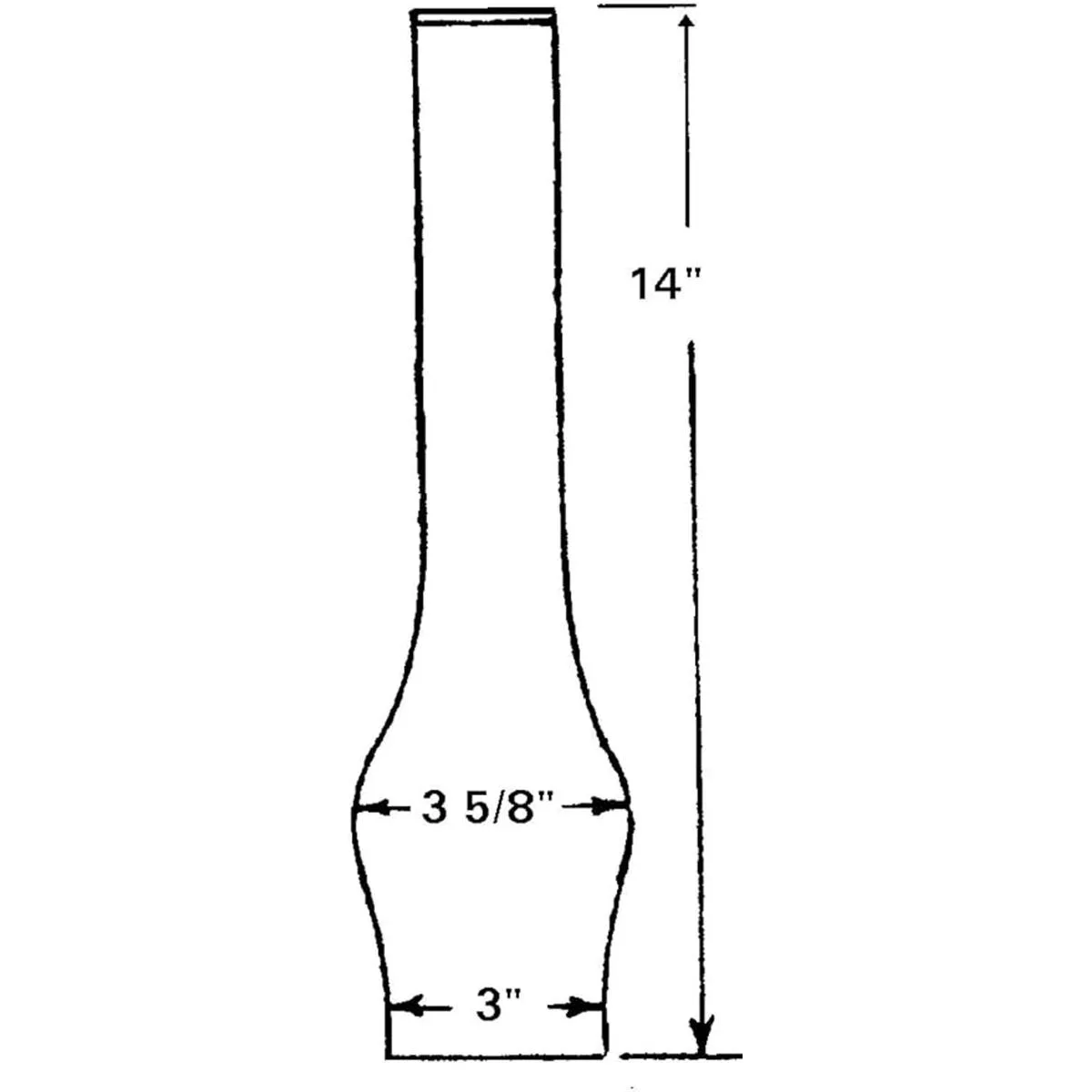 B P lámpara 3 x 14 chimenea transparente_6