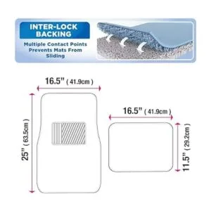 BDK Interlock Tapetes para el suelo para automóvil 4_2