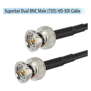 SUPERBAT Cable BNC 3G6G HD SDI Cable BNC de 3 pies_3