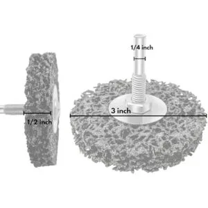 LINE10 Tools Juego de 3 brocas de disco para pelar_2