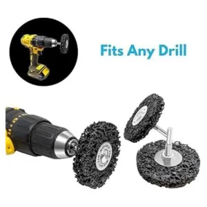 LINE10 Tools Juego de 3 brocas de disco para pelar_4