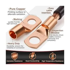 200 terminales de cable de batería terminales de alambre_2