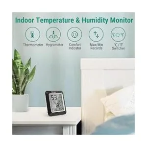 TempPro Higrómetro A502 Sensor de humedad con indicador de_2