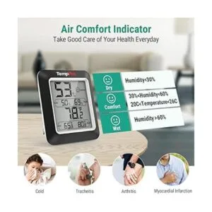TempPro Higrómetro A502 Sensor de humedad con indicador de_3
