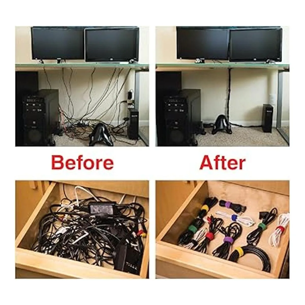 ENVISIONED Precintos reutilizables. Color_4