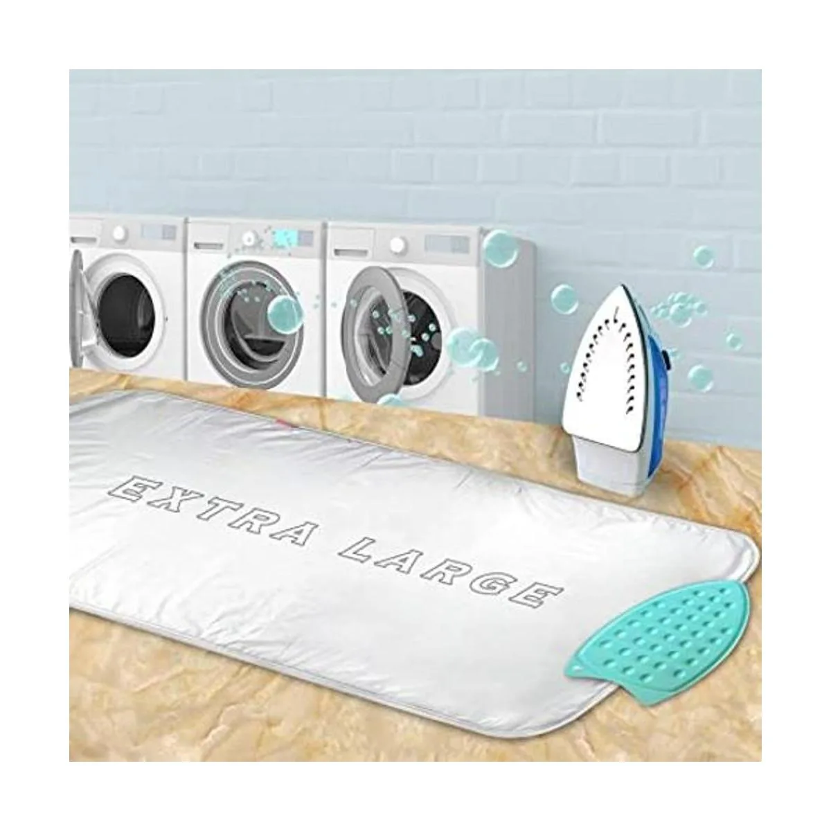 YQMAJIM Alfombrilla de planchado extra grande gruesa_1